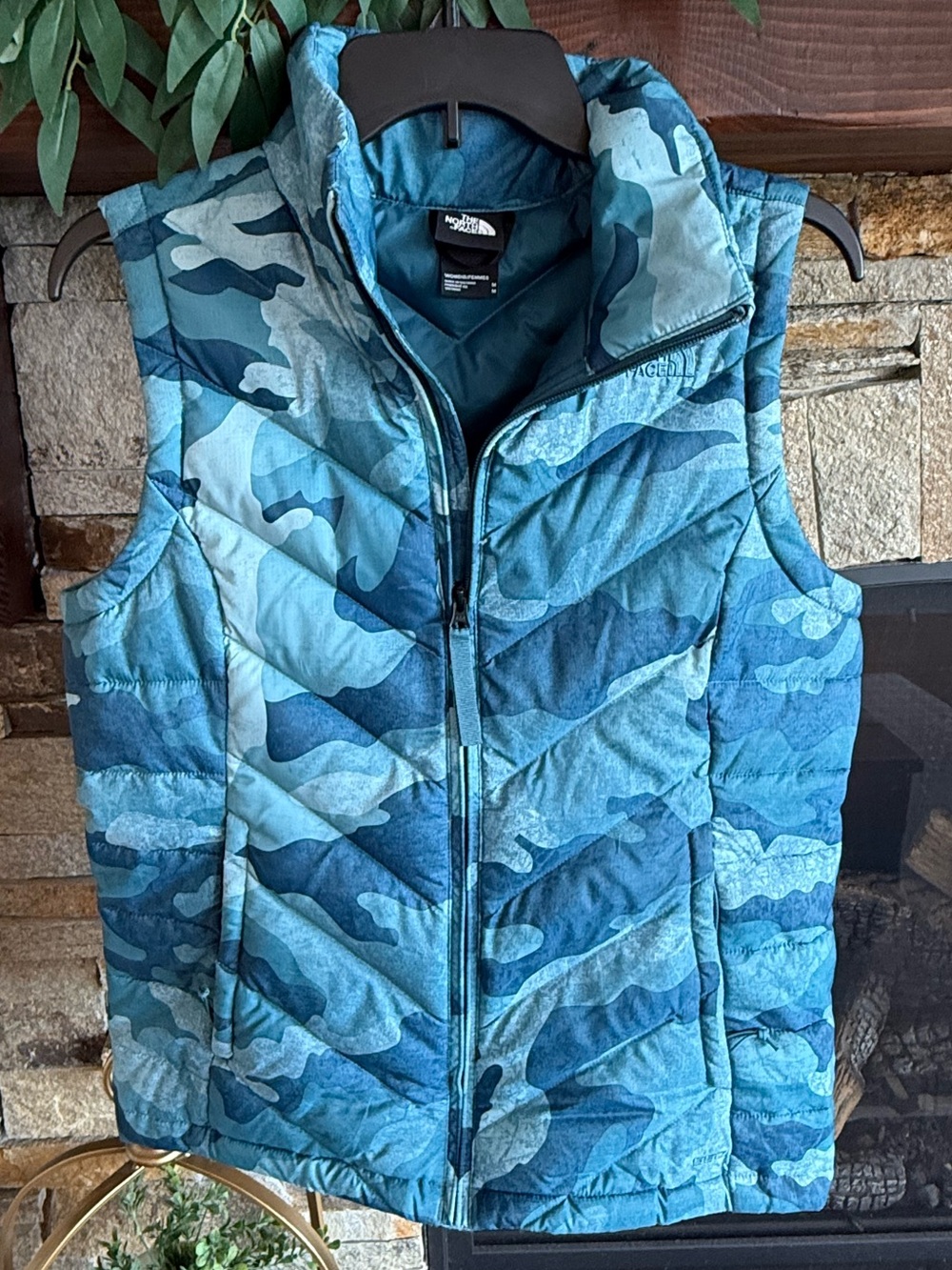 The North Face Women’s Blue Down 550 Vest
